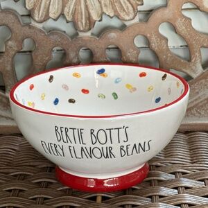 RAE DUNN Harry Potter Bertie Bott’s Every Flavour Beans Candy Bowl New for 2024!